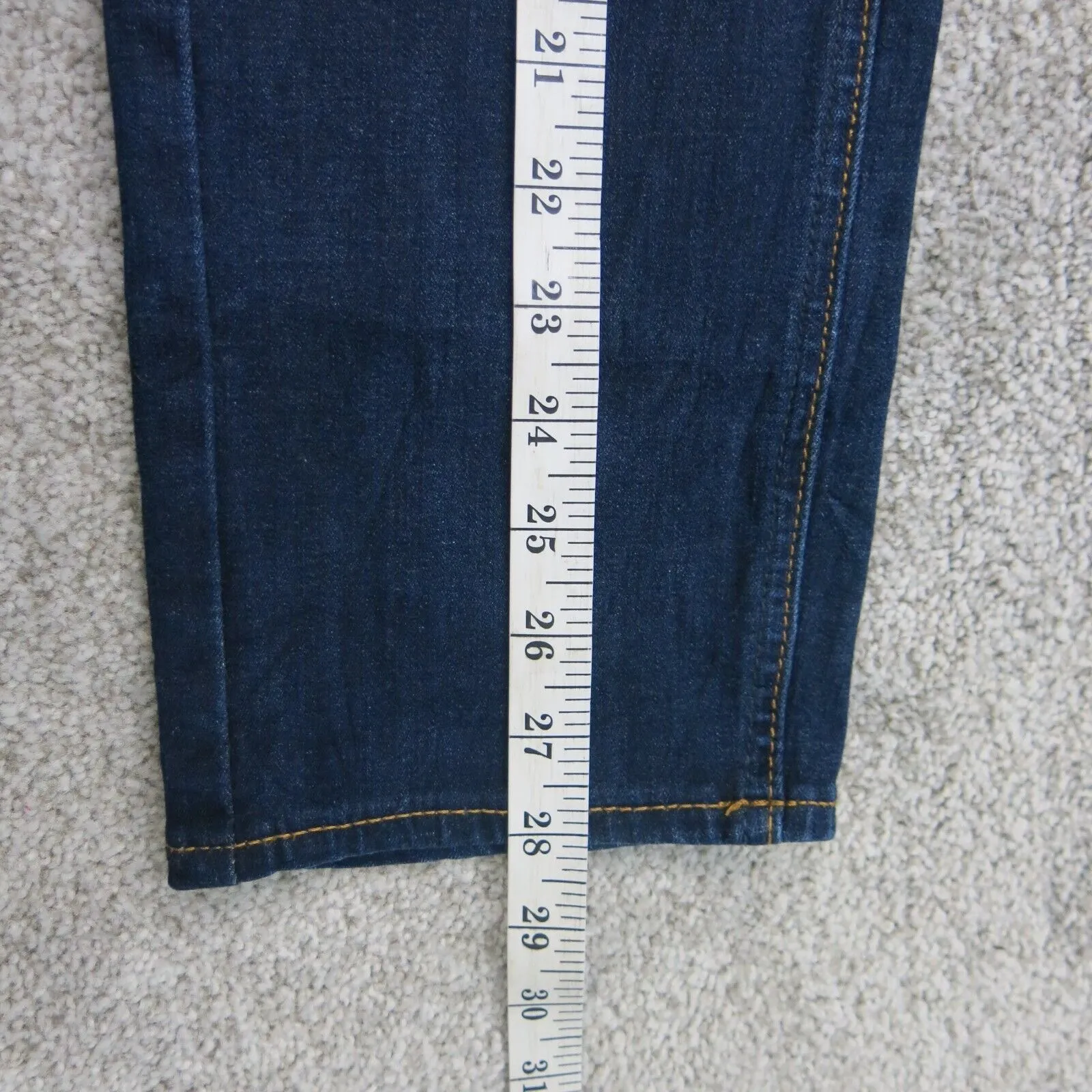 American Eagle Mens Skinny Jeans Next Level Stretch Mid Rise Blue Size W31XL32