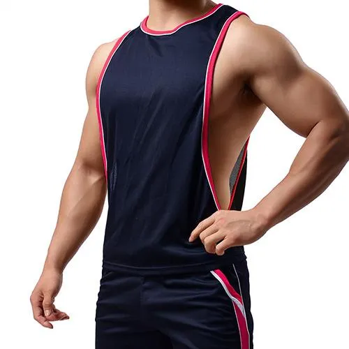 Bodybuilding Low Cut Side Arm Holes Tank Tops