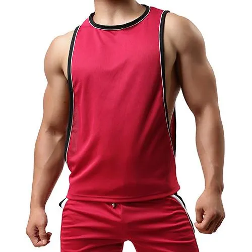 Bodybuilding Low Cut Side Arm Holes Tank Tops