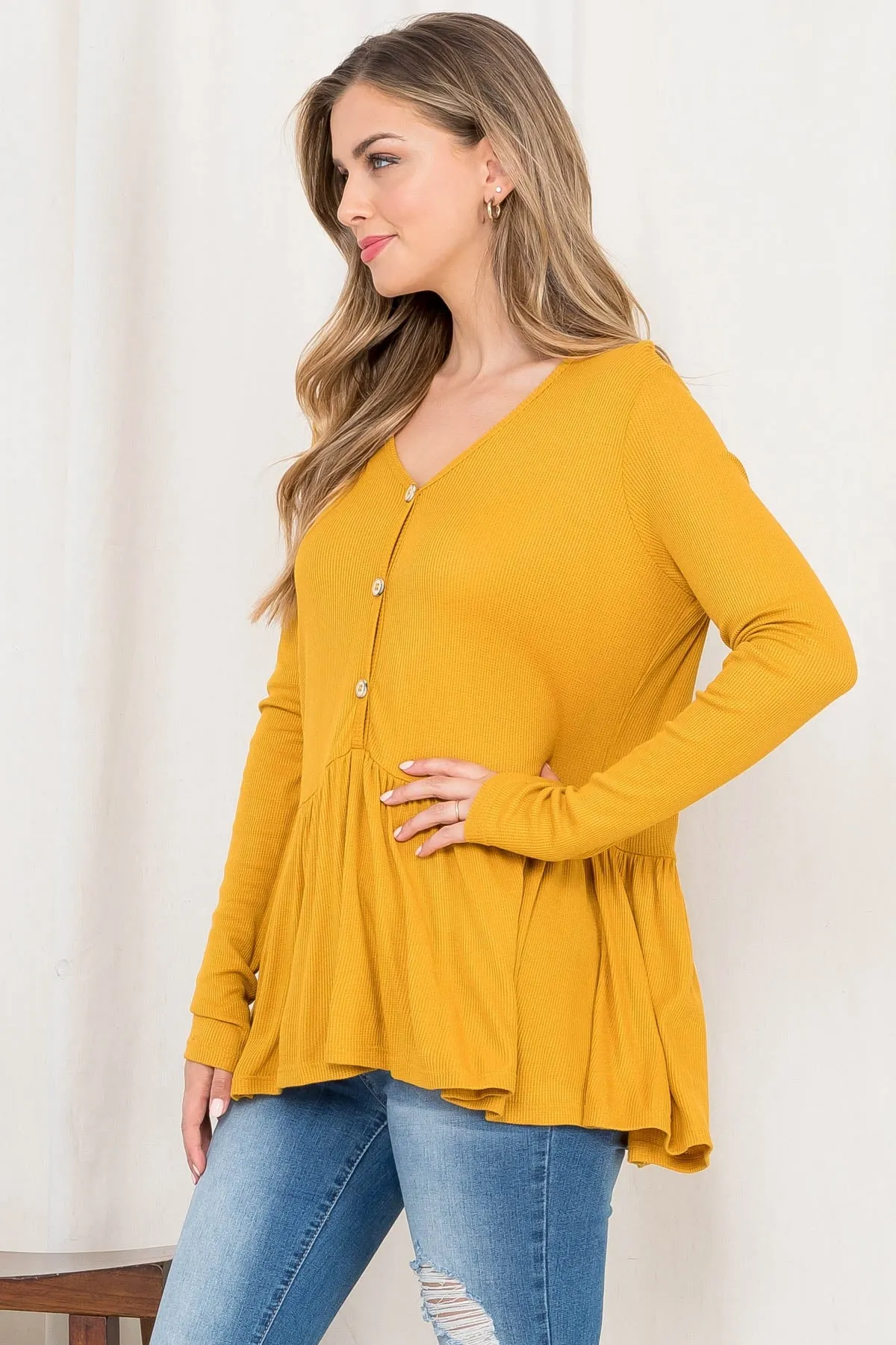 C12-B-2-AT4243 MUSTARD TOP 2-2-2