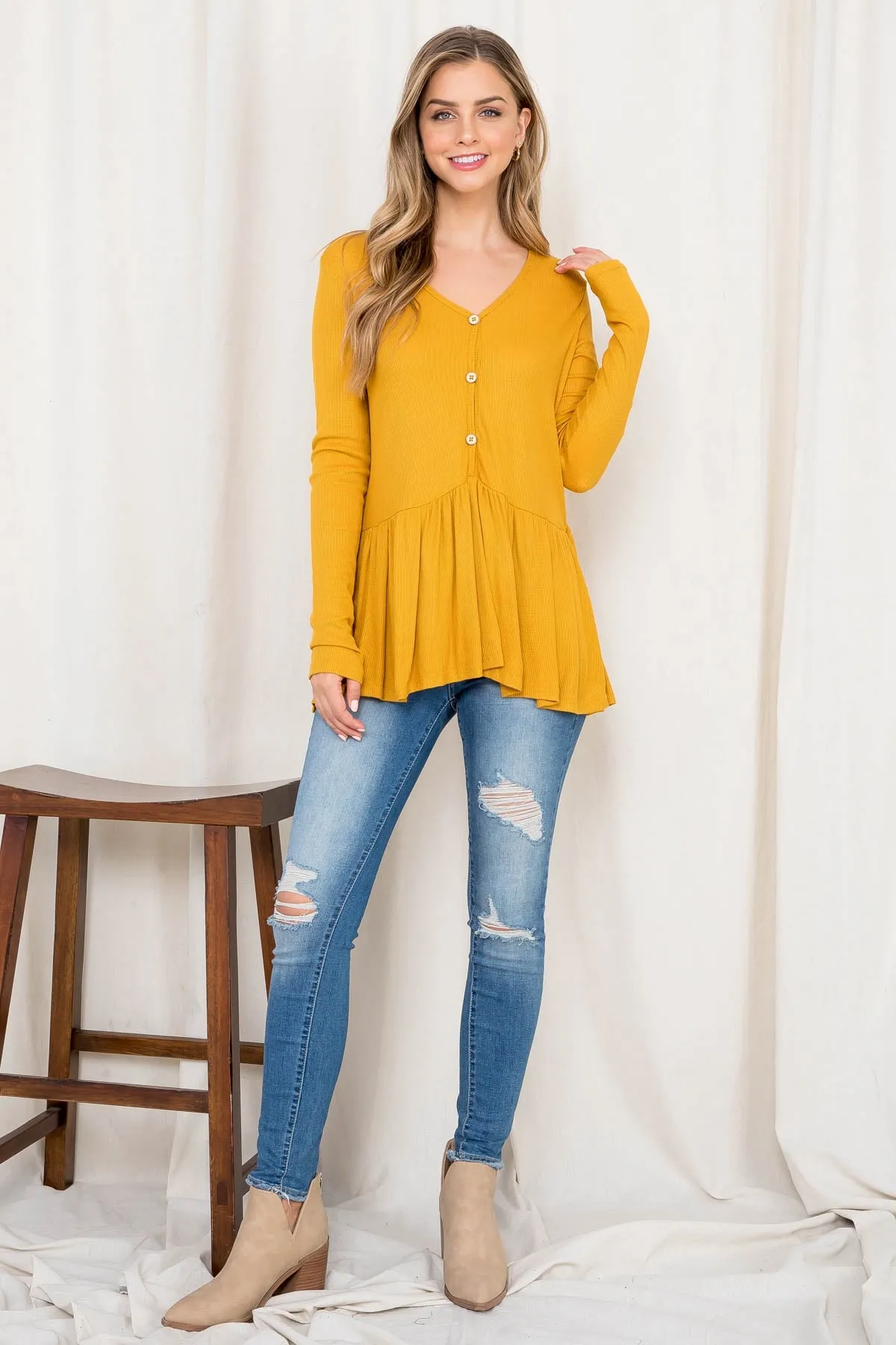 C12-B-2-AT4243 MUSTARD TOP 2-2-2