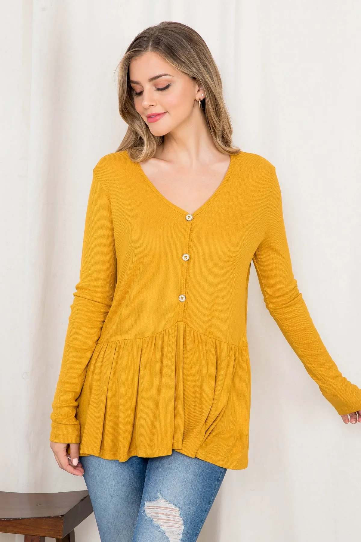 C12-B-2-AT4243 MUSTARD TOP 2-2-2