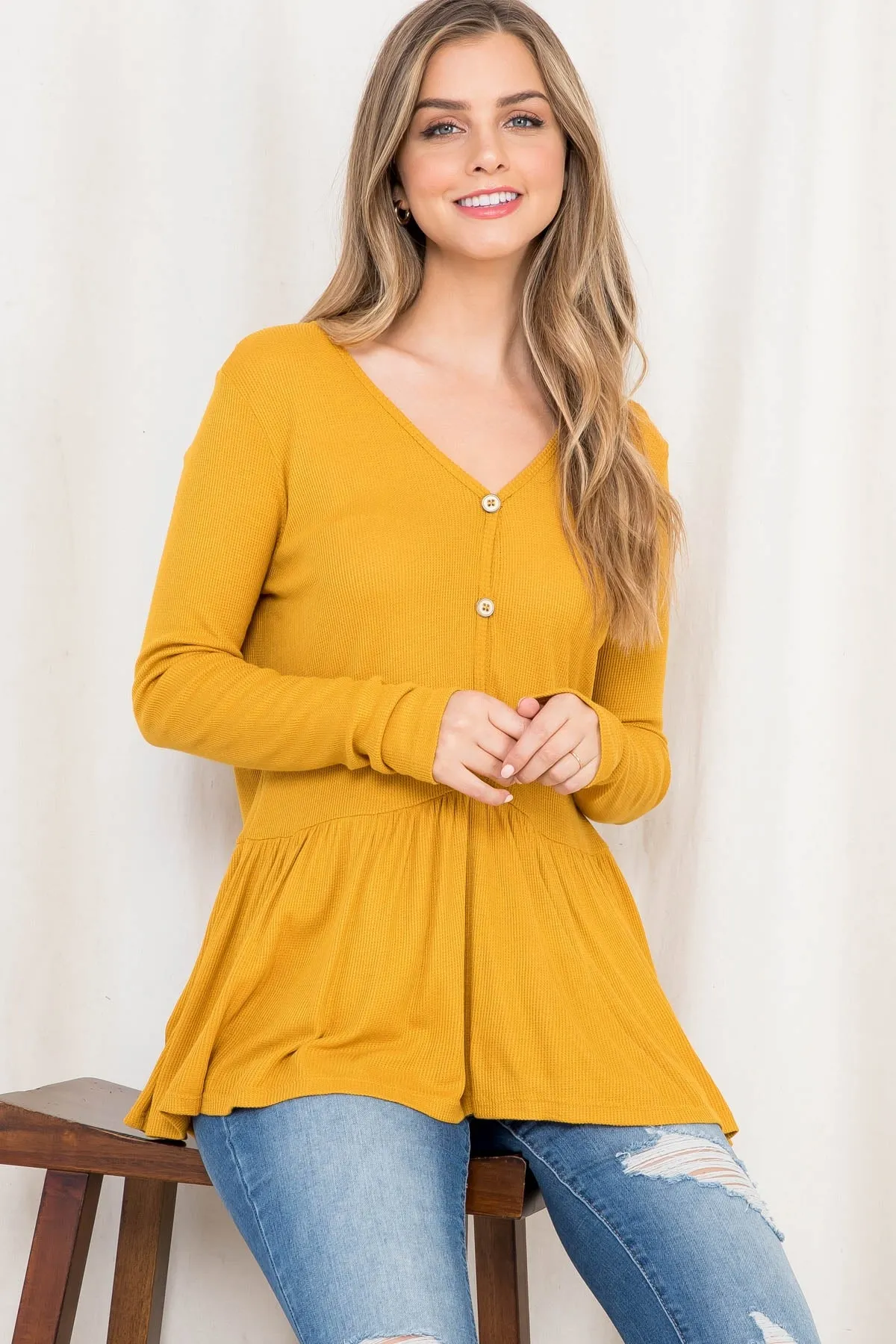 C12-B-2-AT4243 MUSTARD TOP 2-2-2