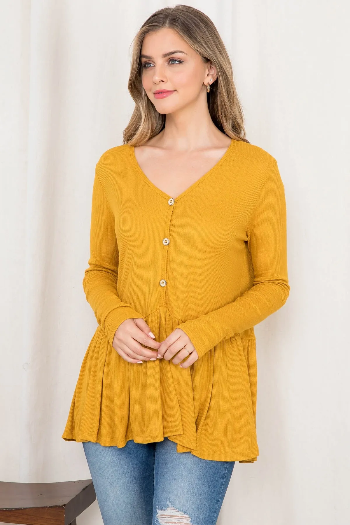 C12-B-2-AT4243 MUSTARD TOP 2-2-2