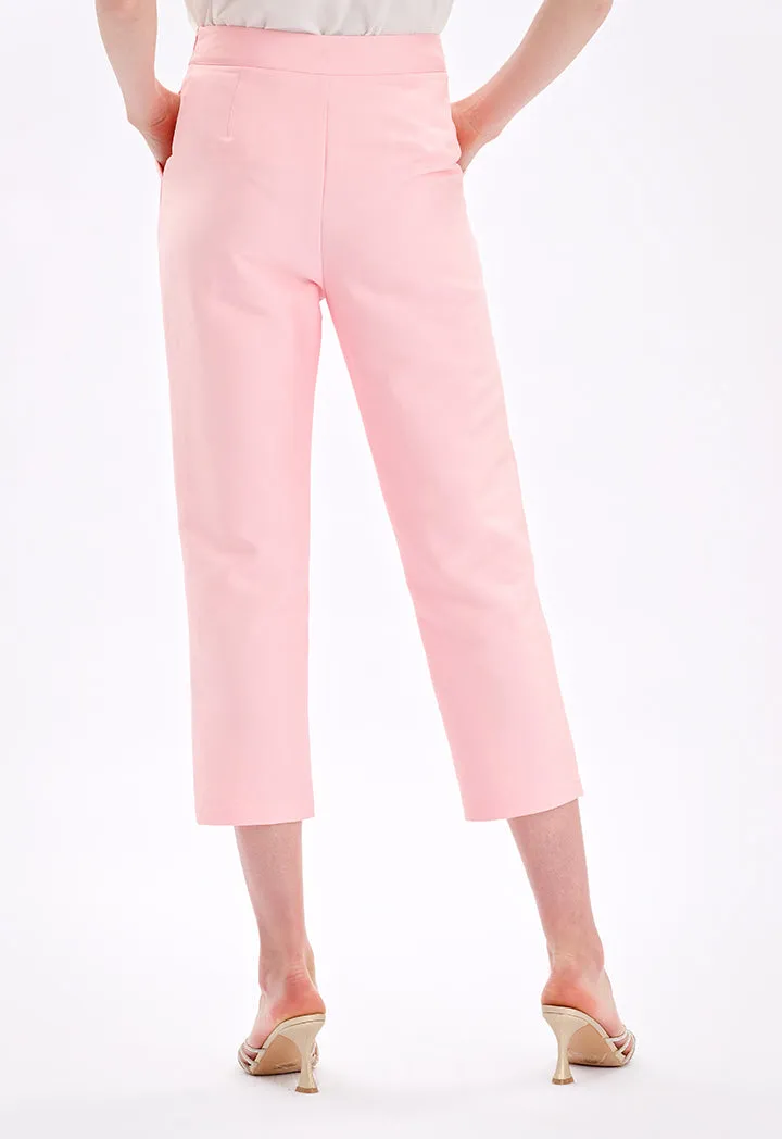 Choice High Waist Trouser Pink