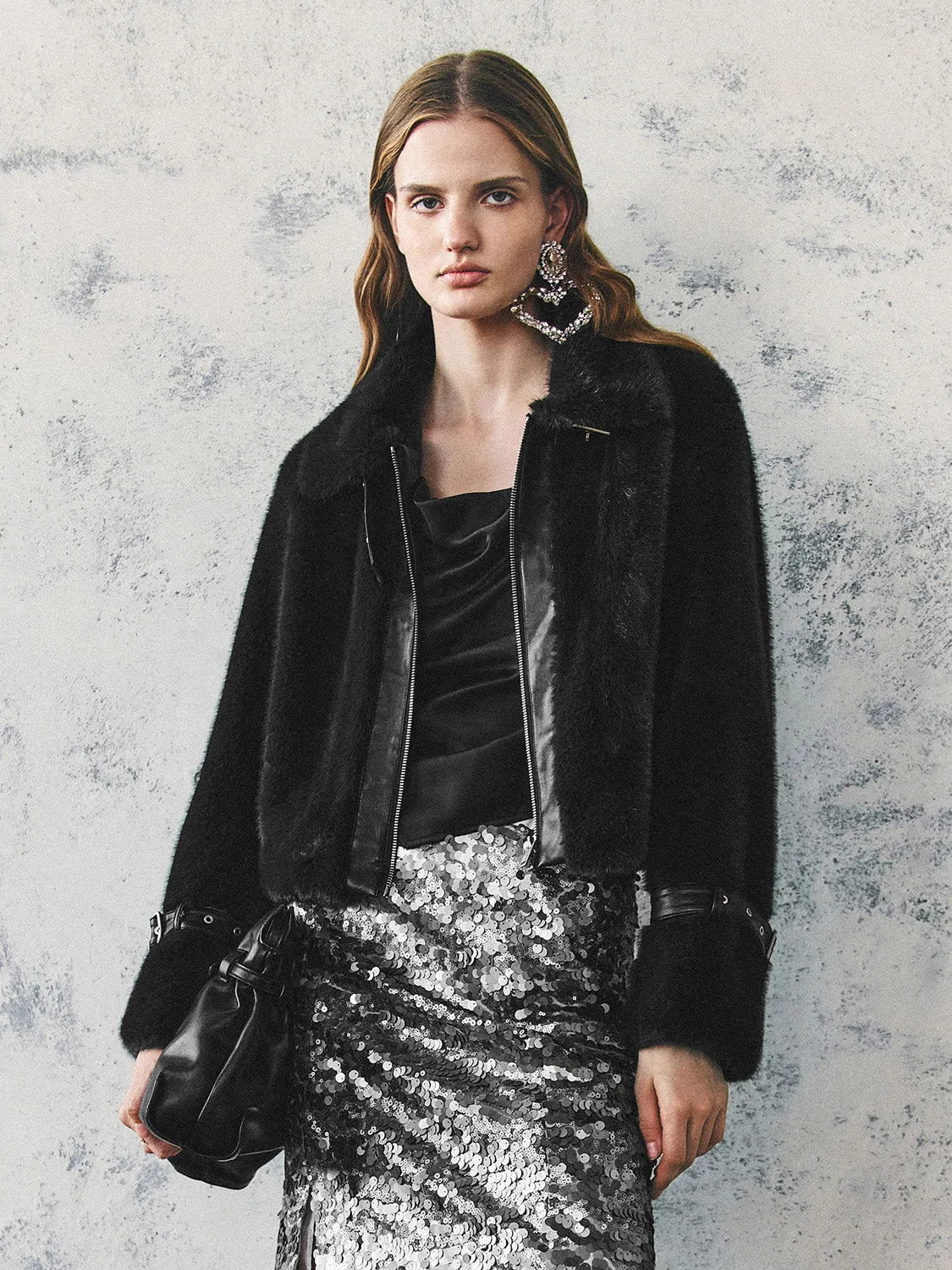 Cropped Leather Jackets