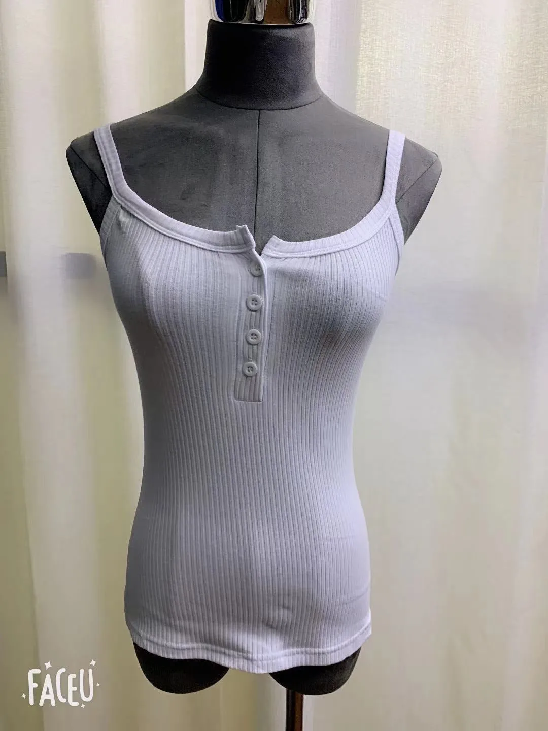 Halter Bandage Sexy Crop Tops Solid Cotton Underwear Slim Skinny Sleeveless