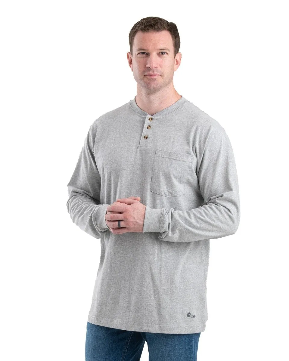 Heavyweight Long Sleeve Henley