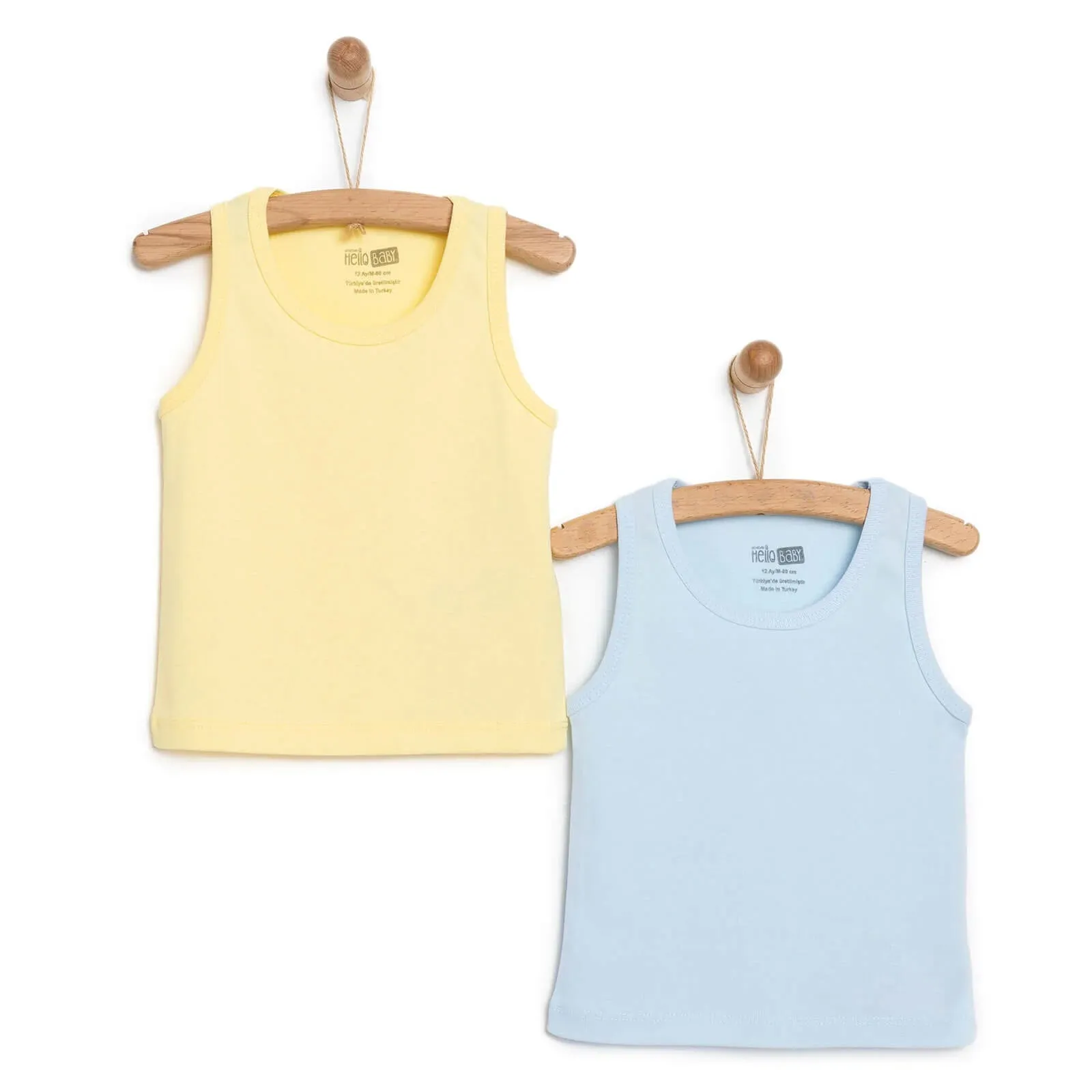 HelloBaby Baby Boy Athlete 2 pcs - Light Blue