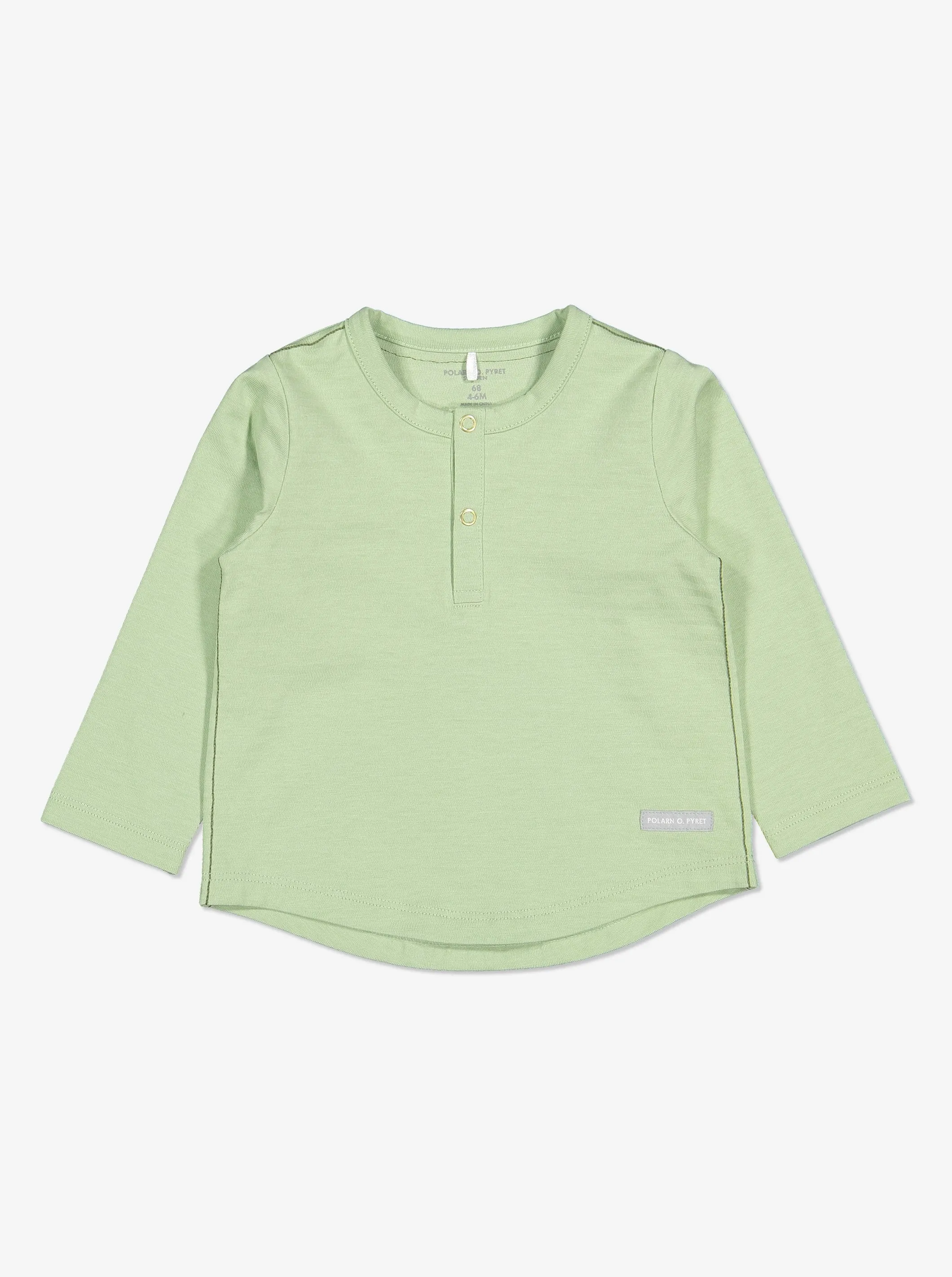 Henley Baby Top