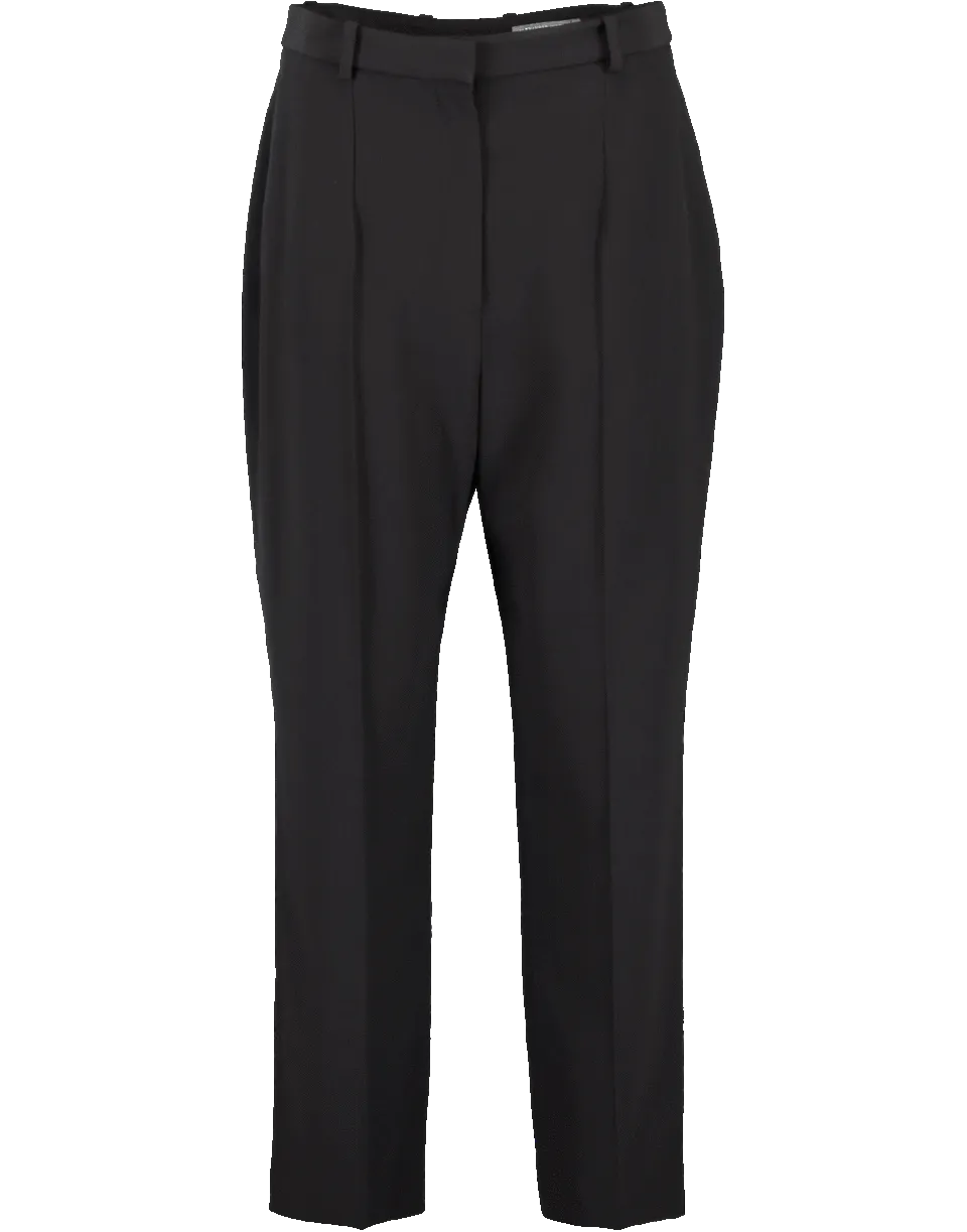 High Waist Cigarette Trouser