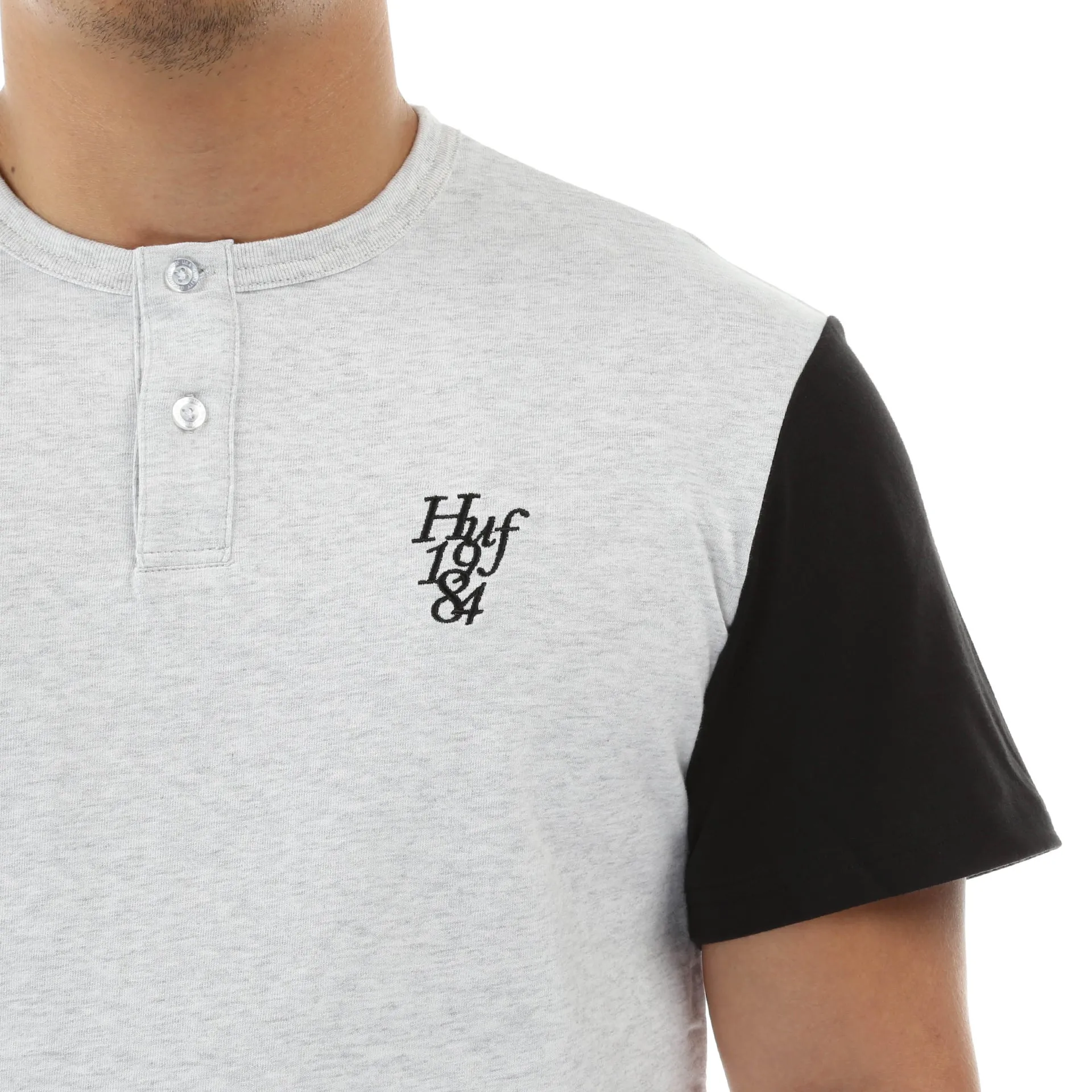 Huf Country Club Henley - Ash Black