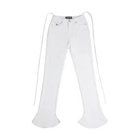 Mermaid Skinny Jeans Sky White