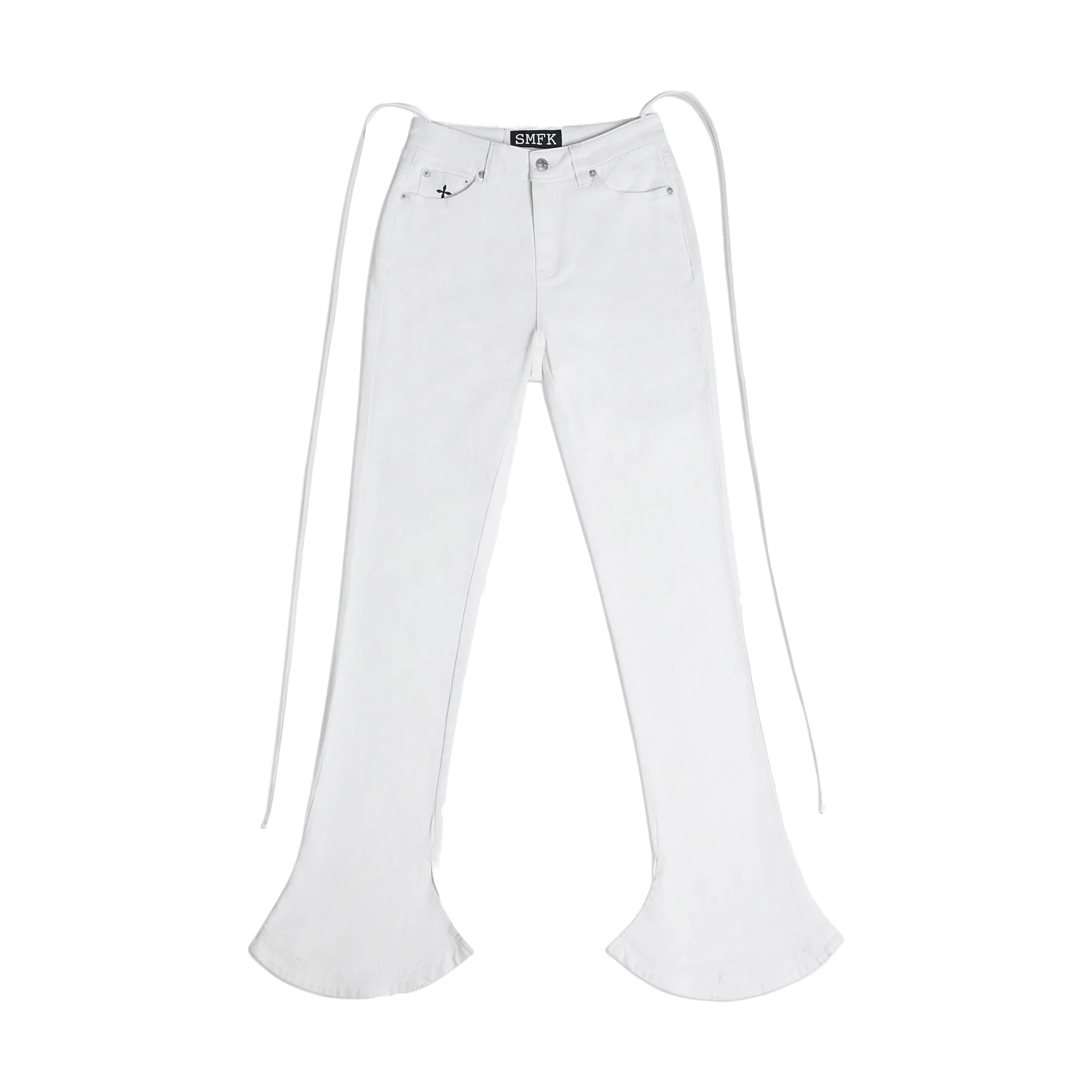 Mermaid Skinny Jeans Sky White