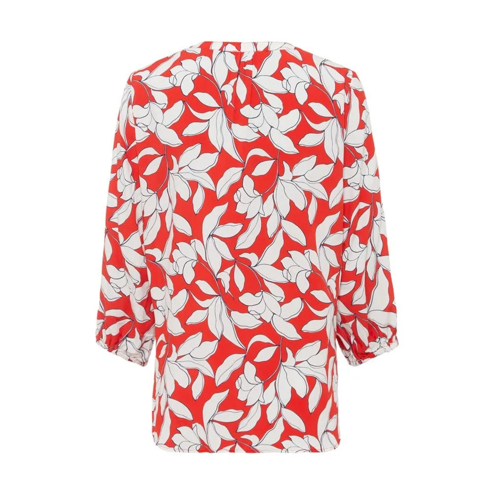 Olsen Woven Blouse in Floral Pattern