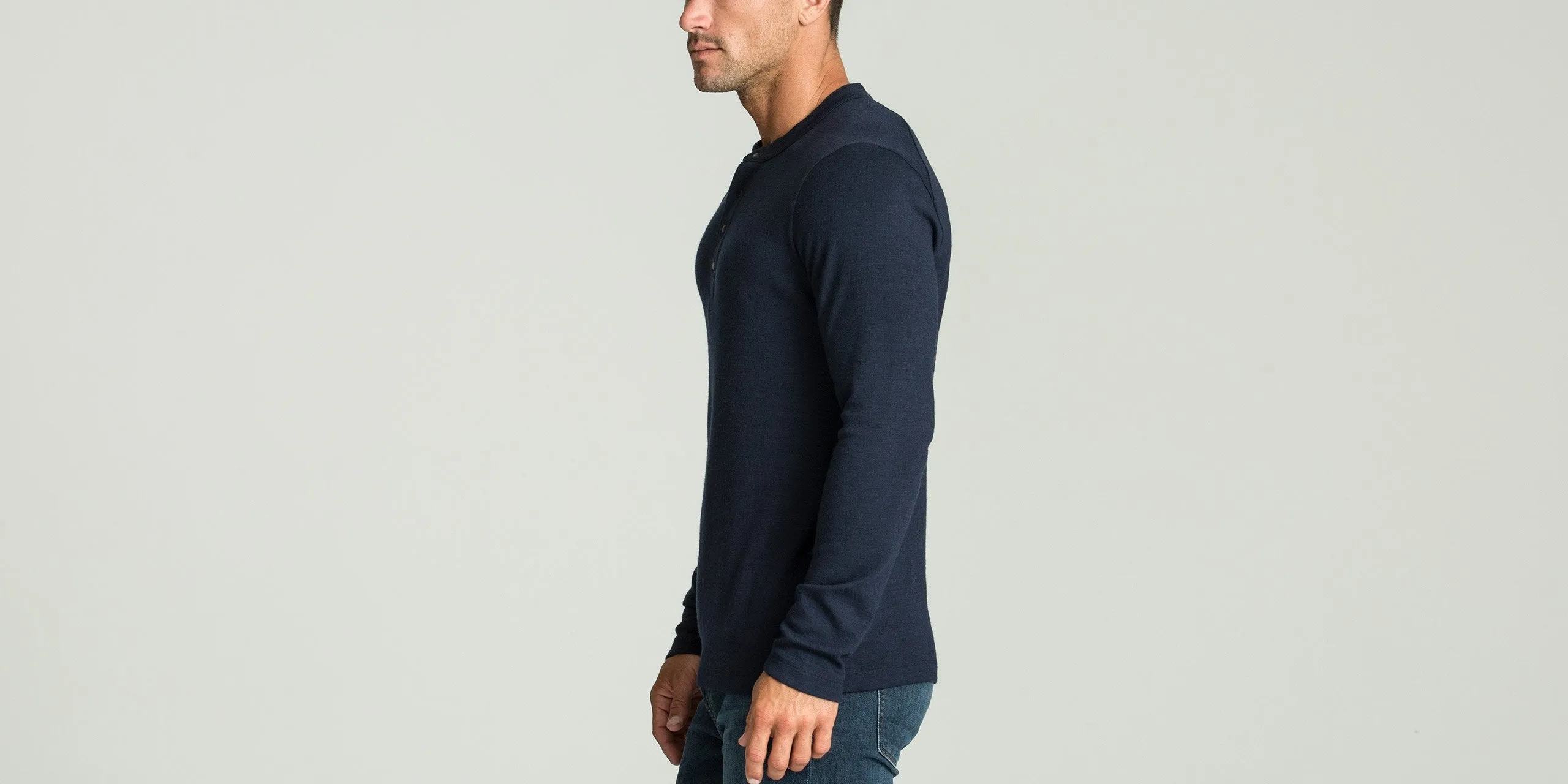 Premium Merino Henley