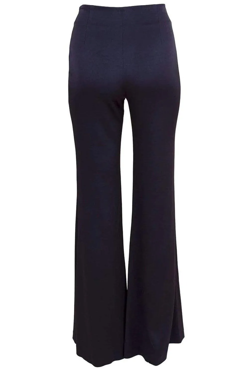 Satin High Waist Trouser