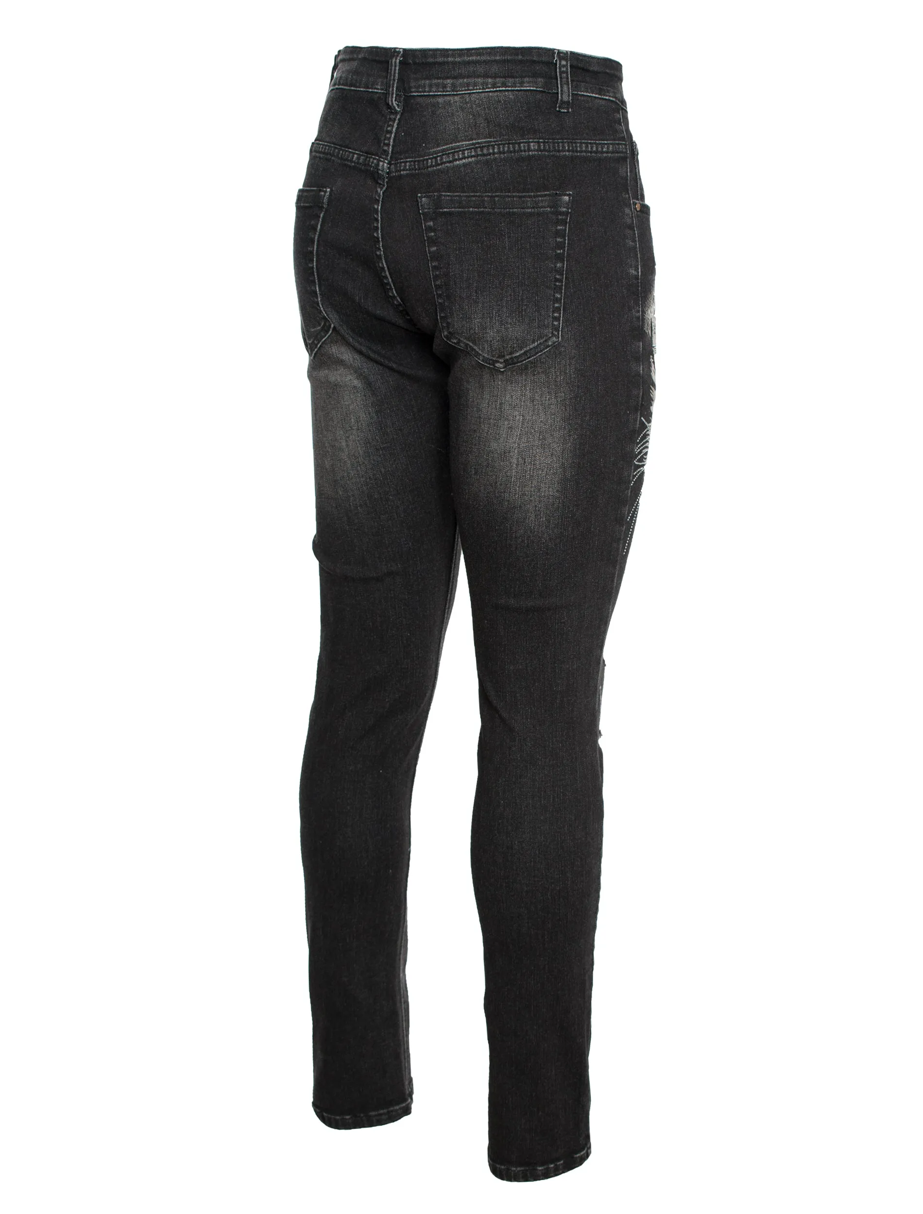 Tiger Black Skinny Jean 7570