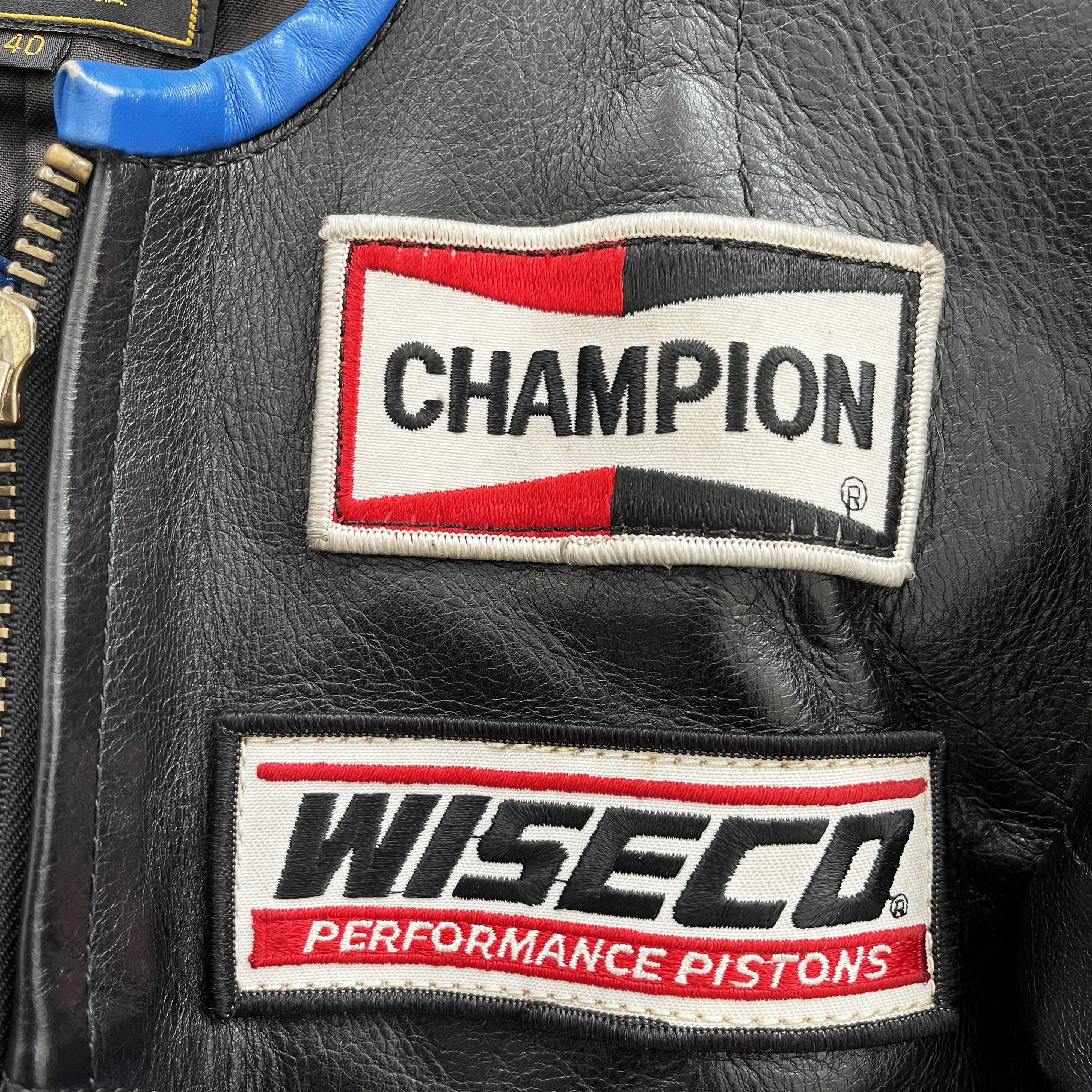 Vanson Leathers Genesis NYC Motorcycle Racer Jacket - M